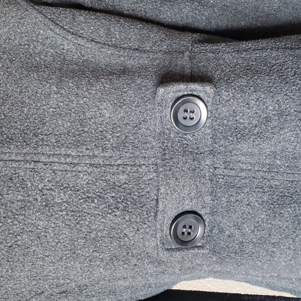 Be Cool Polyester Grey Winter Jacket Size Small - image 8